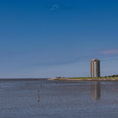 Ferienwohnung Watt Un Leev In Direkter Strand & Citynaehe Von Buesum Exterior foto