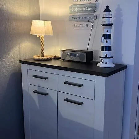 Ferienwohnung Watt Un Leev In Direkter Strand & Citynaehe Von Buesum Exterior foto